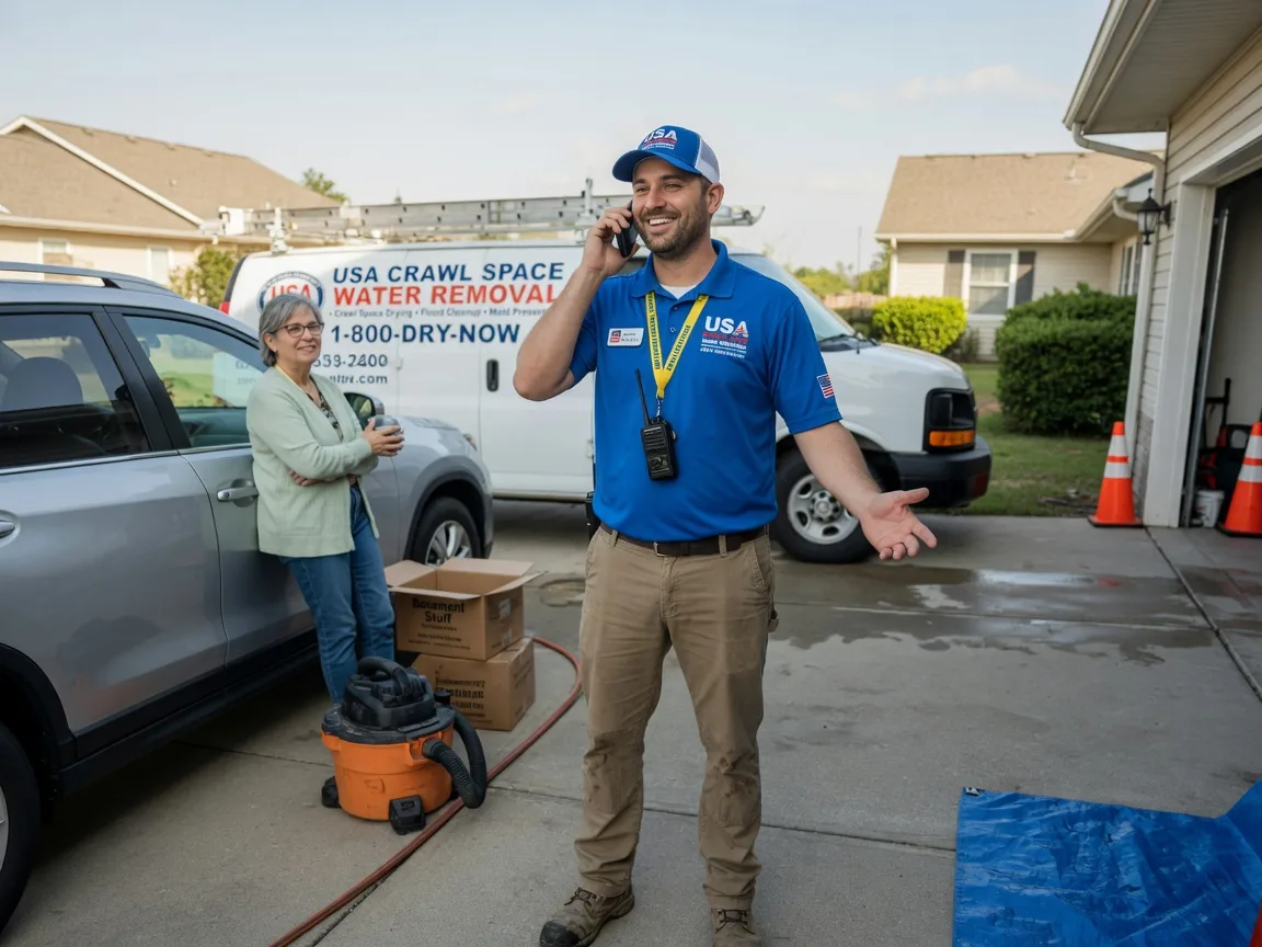 Crawl Space Water Removal Griffithville, AR FAQs